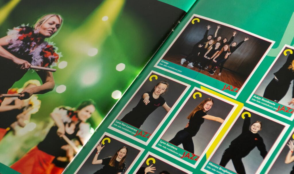 stickerboek, Dancarta, dansschool, dansscholen