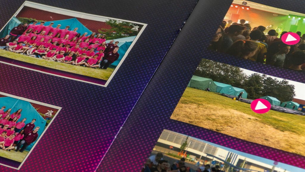 Stickerboek voor jeugdbewegingen, stickerboek, Scampi, Chiro, Scouts