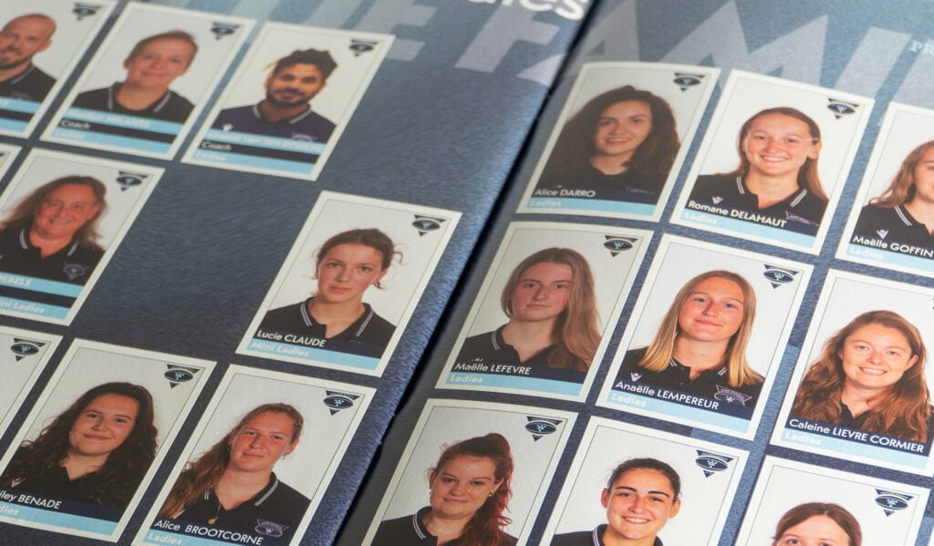 Stickerboek van rugbyclub, rugby, ASUB